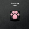 ZOMOPLUS Catty – Black & Pink Cat’s Paw DIY Customized Key Cap - Image 3