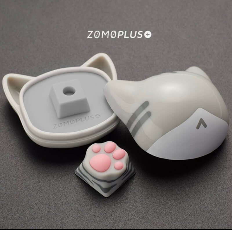 ZOMOPLUS Catty – American Shorthair Cat’s Paw DIY Customized Key Cap