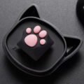 ZOMOPLUS Catty – Black & Pink Cat’s Paw DIY Customized Key Cap - Image 4