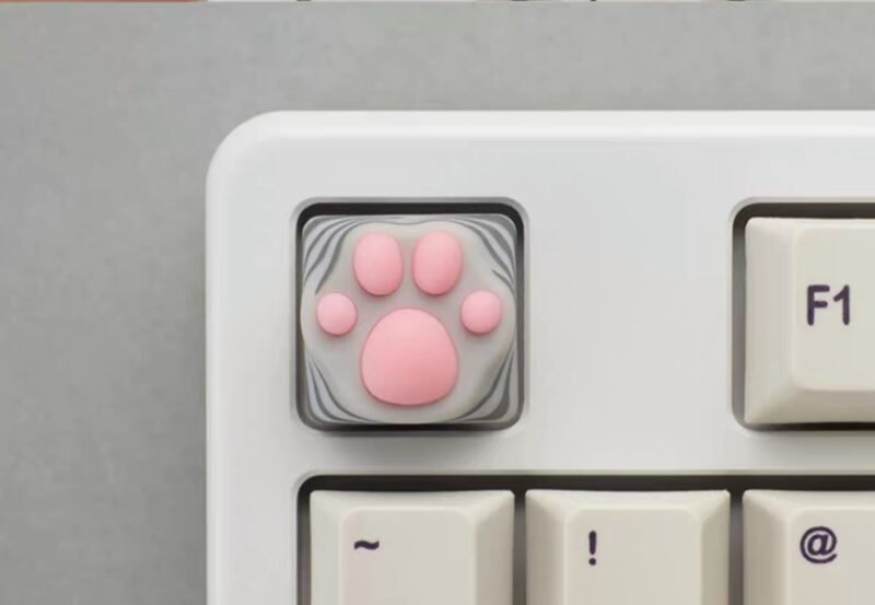 ZOMOPLUS Catty – American Shorthair Cat’s Paw DIY Customized Key Cap - Image 3