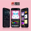 Divoom Ditoo-Mic Bluetooth Speaker with Karaoke Microphone - RGB Keyboard and Pixel Display Desktop Décor [Blue] - Image 3