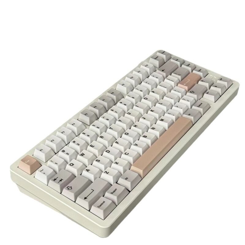 FURYCUBE F75 Pro Wireless 3 Mode Mechanical Gaming Keyboard Hot Swappable  – 【Creamy Beige】- Only at EpicalArc - Image 6