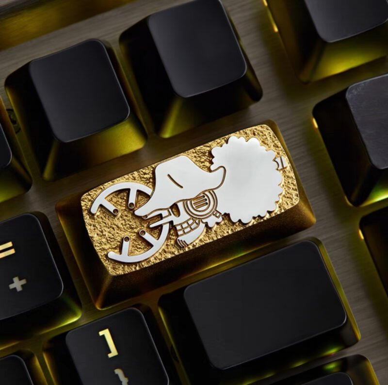 ZOMOPLUS One Piece – Usopp DIY Customized Aluminum Metal Key Cap - Image 2