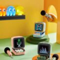 Divoom Ditoo-Mic Bluetooth Speaker with Karaoke Microphone - RGB Keyboard and Pixel Display Desktop Décor [Blue] - Image 2