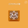 ZOMOPLUS One Piece – Trafalgar DIY Customized Aluminum Metal Key Cap