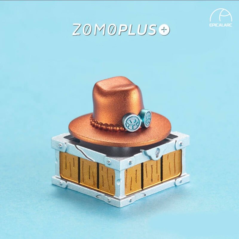 ZOMOPLUS One Piece – Ace‘s Hat DIY Customized Aluminum Metal Key Cap