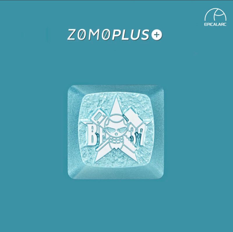 ZOMOPLUS One Piece – Franky DIY Customized Aluminum Metal Key Cap