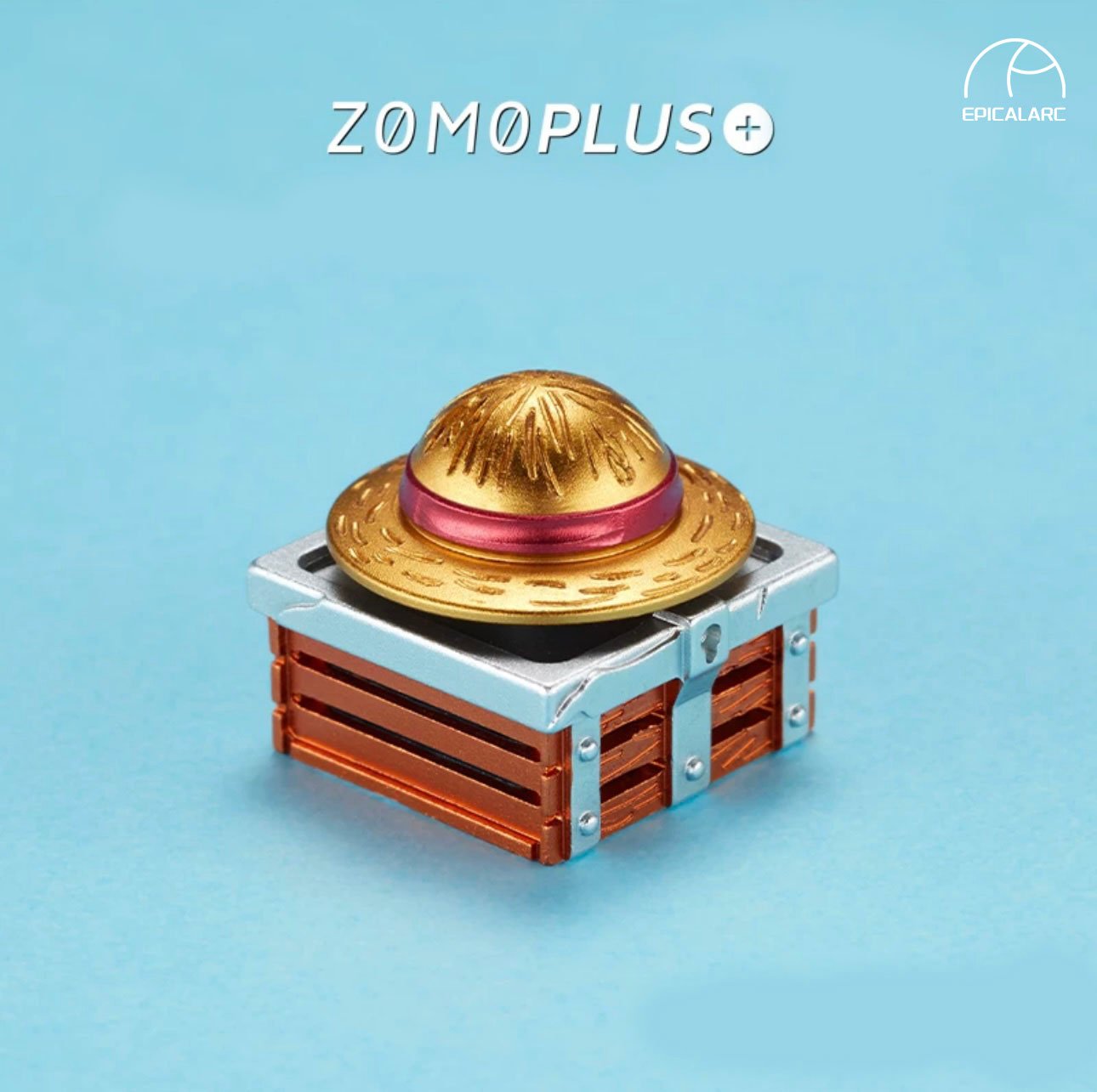 ZOMOPLUS One Piece – Luffy's Hat DIY Customized Aluminum Metal Key Cap
