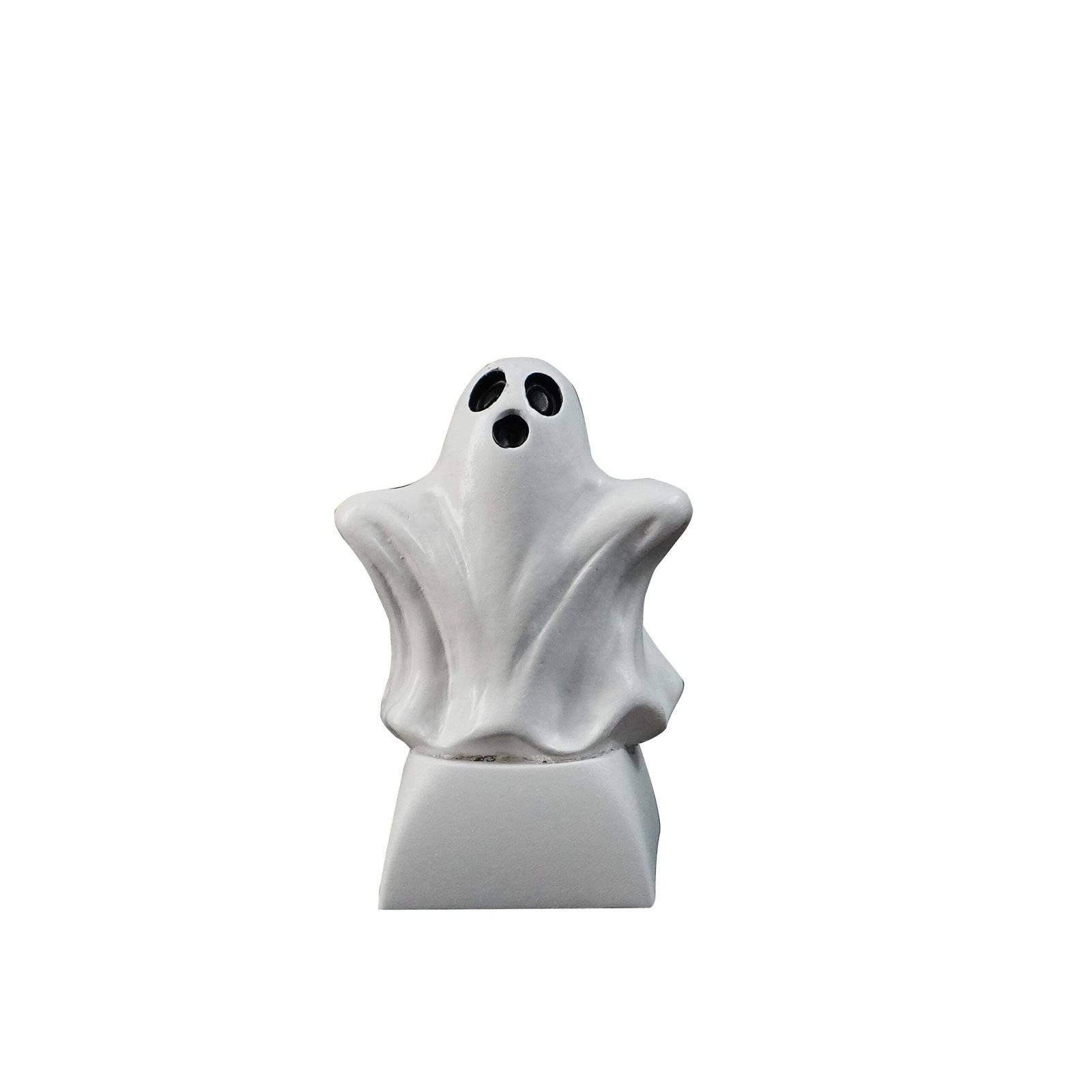 White Ghost Halloween Key Cap