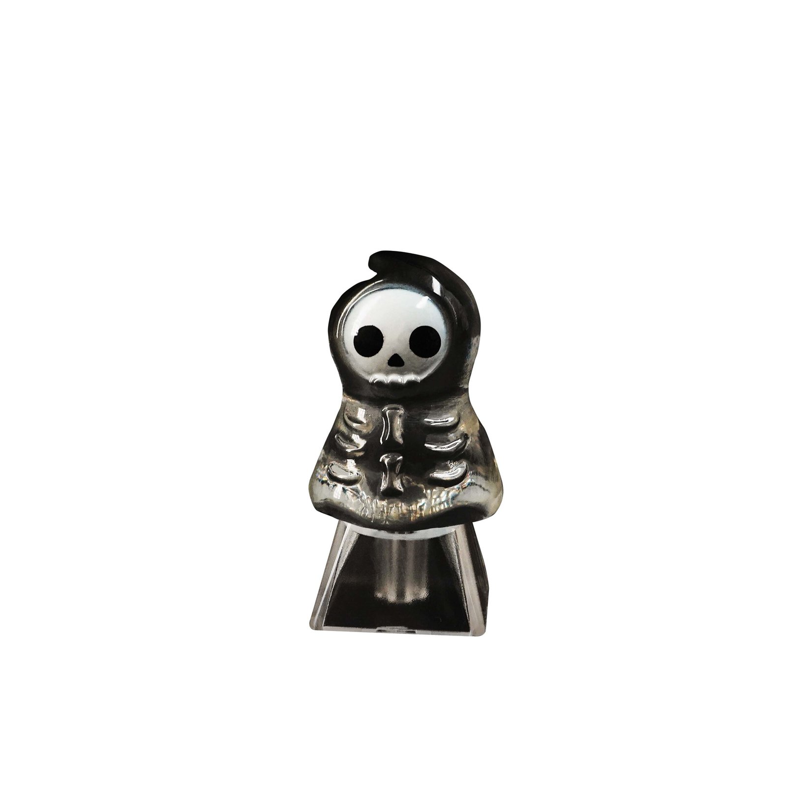 Black Head Transparent Ghost Halloween Key Cap