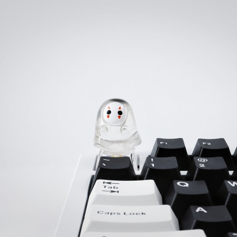 Transparent Ghost Halloween Key Cap - Image 2