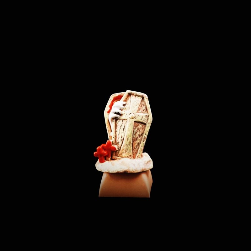 Ghost from the coffin Halloween Key Cap - Image 3
