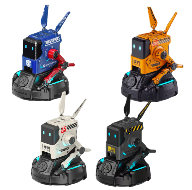 GravaStar 65W USB C Robot Fast Charger with Power Strip 4 Colors