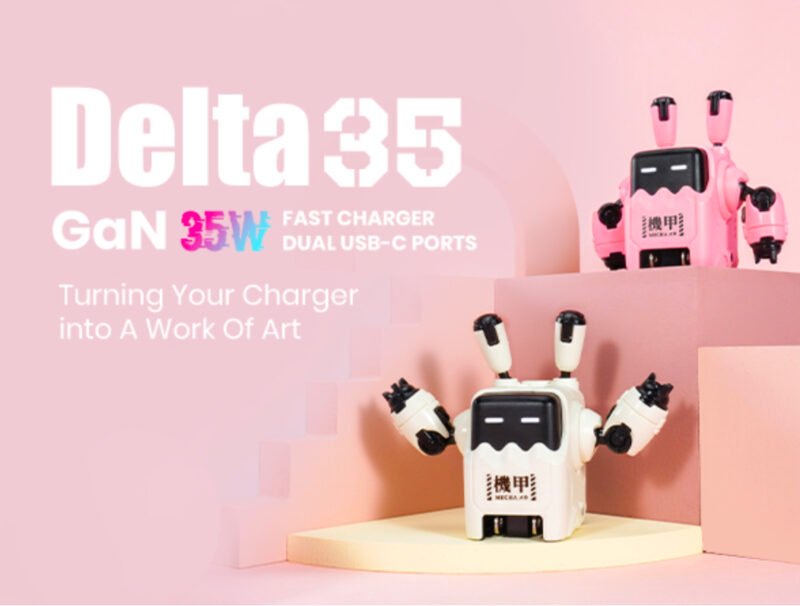 GravaStar 35W USB C Robot Charger White - Image 6