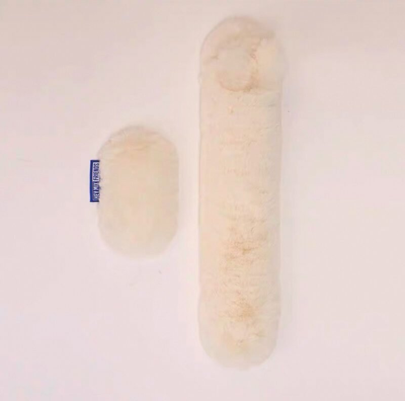Fluffy Wrist Rest Set for Keyboard and Mouse - Rabbit